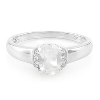 Zilveren ring met een Orthoklaas