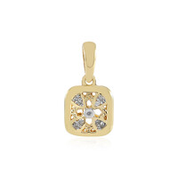 Zilveren hanger met I2 (I) Diamanten