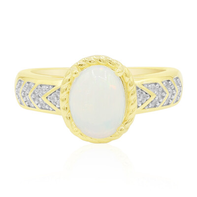 Zilveren ring met een Welo-opaal
