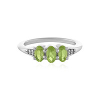 Zilveren ring met Arizona-peridoots