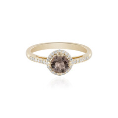 Gouden ring met een Braziliaanse Toermalijn  (AMAYANI)