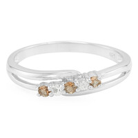 Zilveren ring met andalusieten