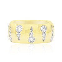 Gouden ring met Diamanten SI1 (G)