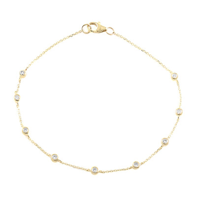 Gouden armband met IF (G) Diamanten (de Melo)