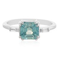 Zilveren ring met een Ratanakiri zirkoon
