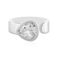 Zilveren ring met een danburiet (de Melo)