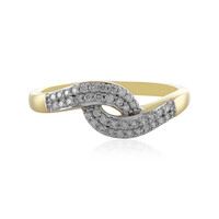 Gouden ring met Loepzuivere (F) Diamanten (LUCENT DIAMONDS)