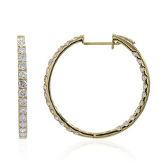 Gouden oorbellen met I1 (H) Diamanten (CIRARI)