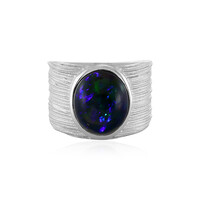Zilveren ring met een Mezezo opaal