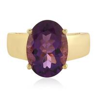 Zilveren ring met een amethist