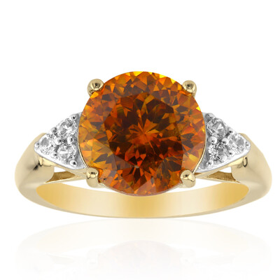 Gouden ring met een Spaanse sfaleriet