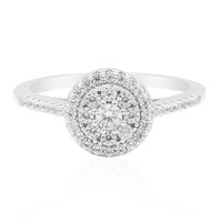 Zilveren ring met een zirkoon