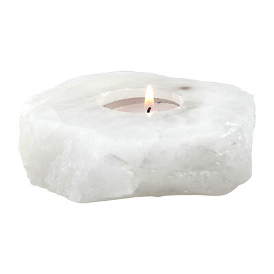 Accessoire met een witte kwarts (Lapis Vitalis)