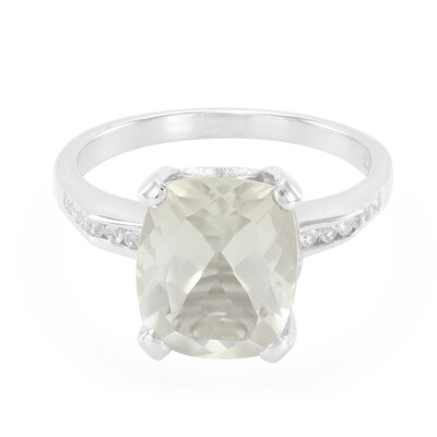 Zilveren ring met een Orthoklaas