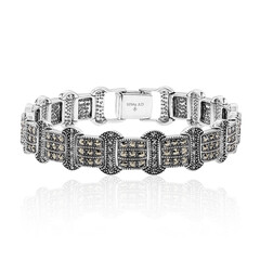 Zilveren armband met marcasieten (Annette classic)