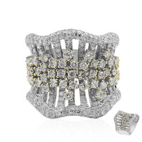 Gouden ring met SI2 (H) Diamanten (Estée Collection)