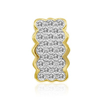 Gouden hanger met IF Diamanten (D)