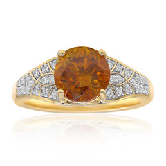 Gouden ring met een sfaleriet