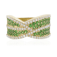 Gouden ring met tsavorieten (Adela Gold)