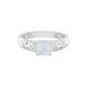 Zilveren ring met een Welo-opaal