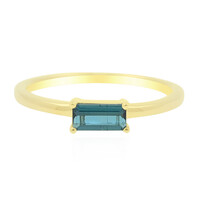 Gouden ring met een Braziliaanse indoliet