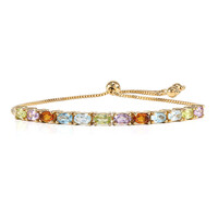 Zilveren armband met peridoots
