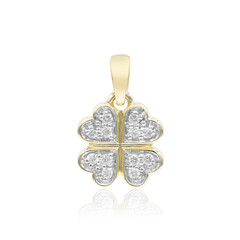 Gouden hanger met Diamanten SI1 (G)