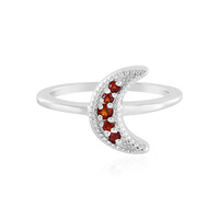 Zilveren ring met een Mozambique granaat