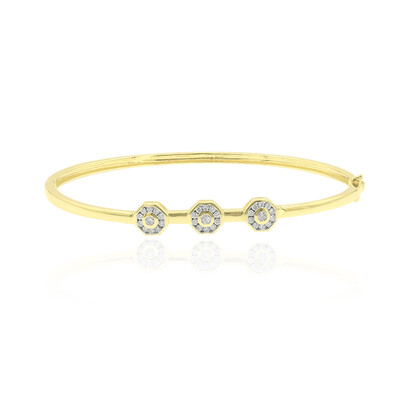 Gouden armband met Diamanten SI2 (G) (Annette)