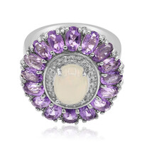Zilveren ring met een Welo-opaal