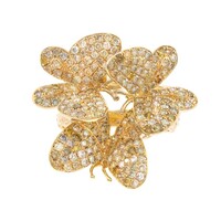 Gouden ring met SI2 Fancy Diamanten (CIRARI)
