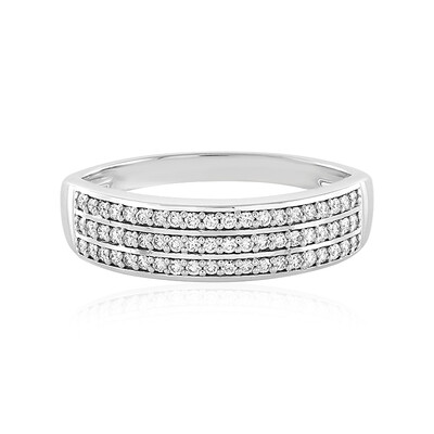 Gouden ring met Loepzuivere (F) Diamanten (LUCENT DIAMONDS)