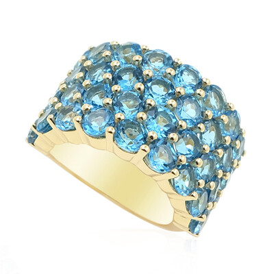 Zilveren ring met Marambaia-topaasstenen