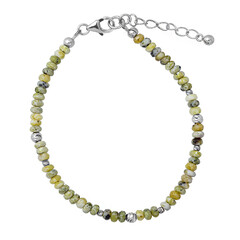 Zilveren armband met Liizardieten