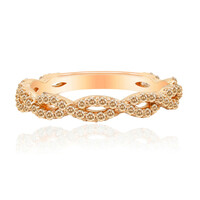 Gouden ring met SI Rose de France Diamanten