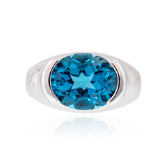 Zilveren ring met een Marambaia-topaas