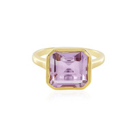 Zilveren ring met een lavendel amethist