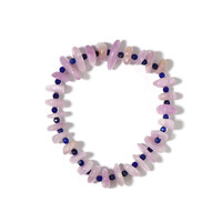 Armband met kunzietstenen