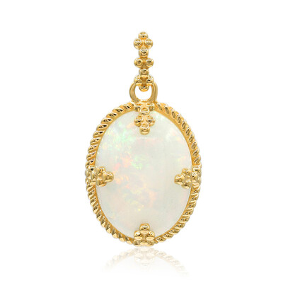 Gouden hanger met een Welo-opaal (Adela Gold)