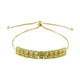 Zilveren armband met peridoots