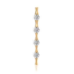 Gouden hanger met IF Diamanten (D)