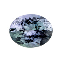 Edelsteen met een Onverhitte Tanzaniet 2,04 ct