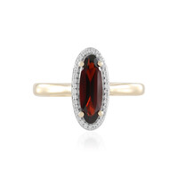 Gouden ring met een Mozambique granaat (SUHANA)