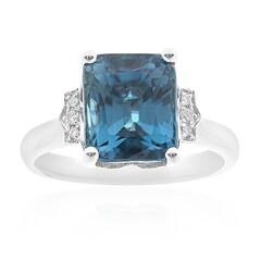 Gouden ring met een Ratanakiri zirkoon (CIRARI)