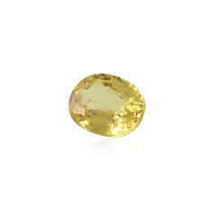 Edelsteen met een Gele Ceylon saffier 0,483 ct