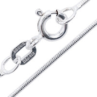 Zilveren slangenketting - 45cm- 3,1 g