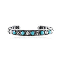 Zilveren armband met Sleeping Beauty Turkooisen (Desert Chic)