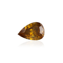 Edelsteen met een SI2 Oranje Diamant 0,25 ct