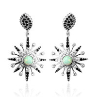 Zilveren oorbellen met Welo-opalen (Dallas Prince Designs)
