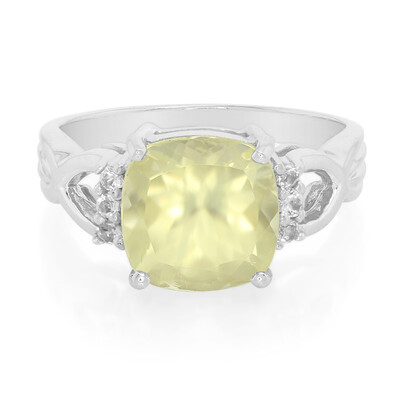 Zilveren ring met een Orthoklaas